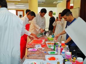 A Workshop Entitled: ‘Color Experiments’ at the Male Section